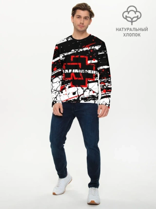 Мужской лонгслив базовый / RAMMSTEIN