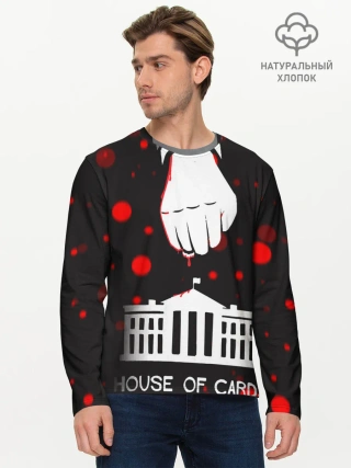 Мужской лонгслив базовый / true detective