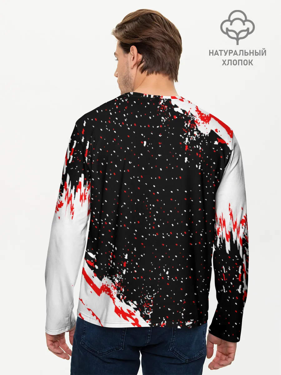 Мужской лонгслив базовый / Я-Зомби