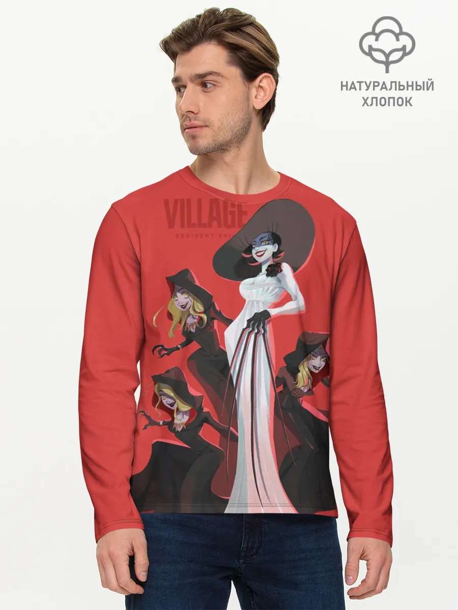 Мужской лонгслив базовый / VILLAGE resident evil