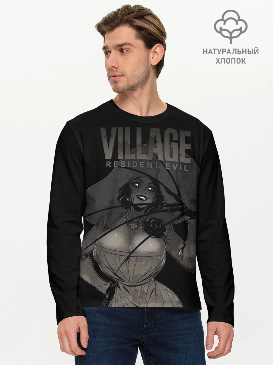 Мужской лонгслив базовый / VILLAGE resident evil