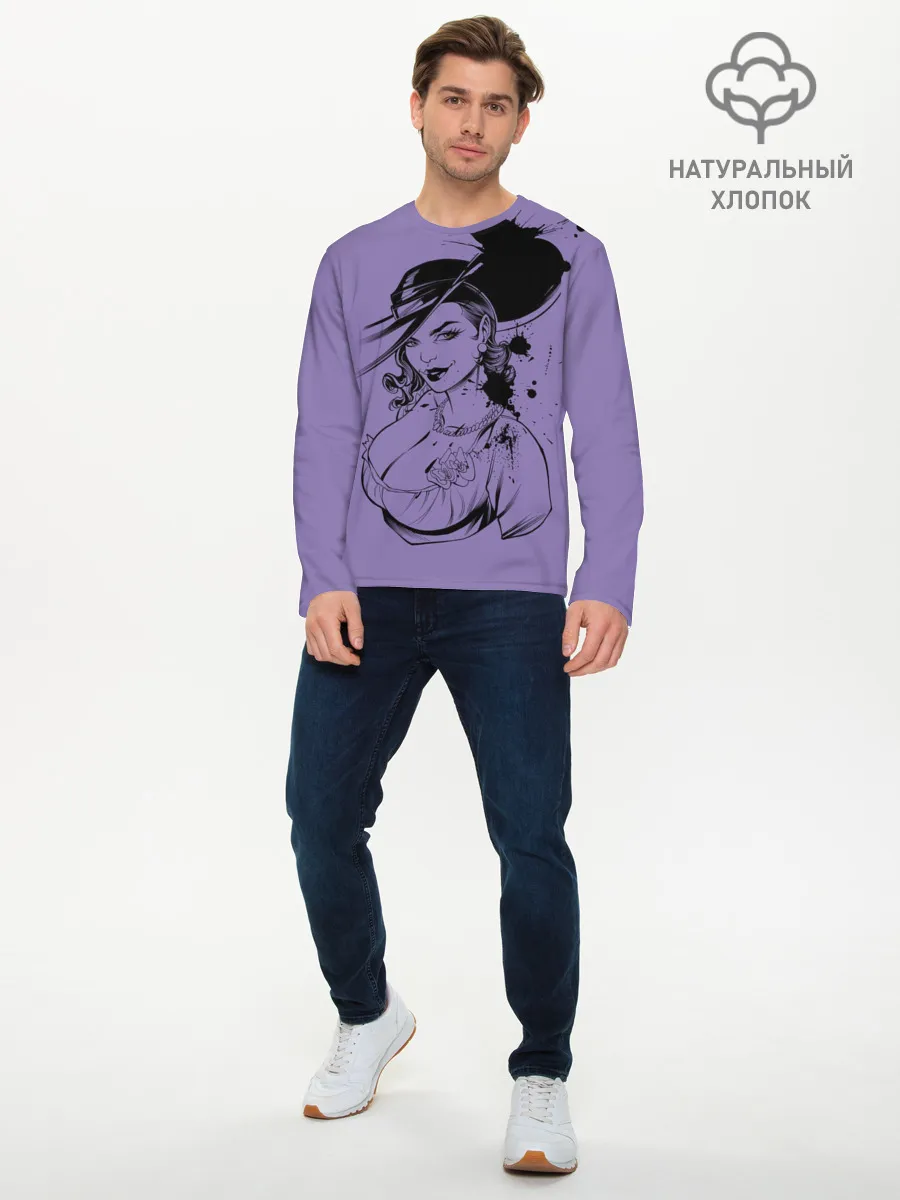 Мужской лонгслив базовый / village resident evil