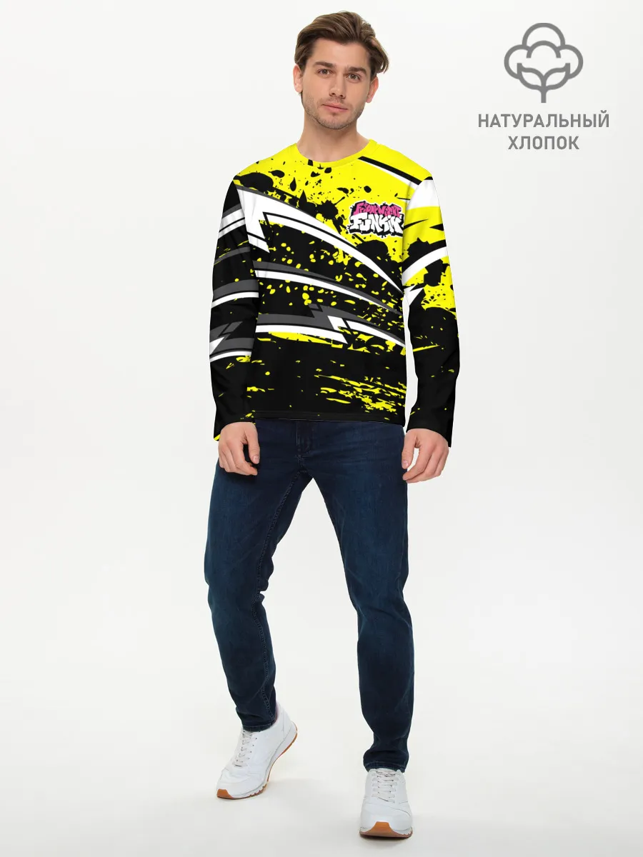 Мужской лонгслив базовый / Friday Night Funkin