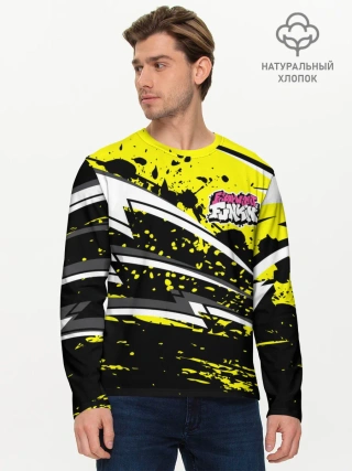 Мужской лонгслив базовый / Friday Night Funkin