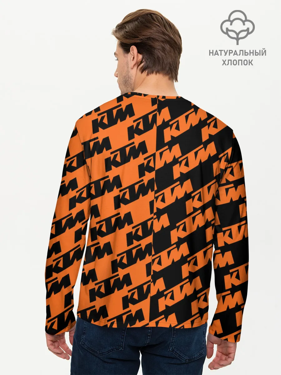 Мужской лонгслив базовый / KTM | КТМ
