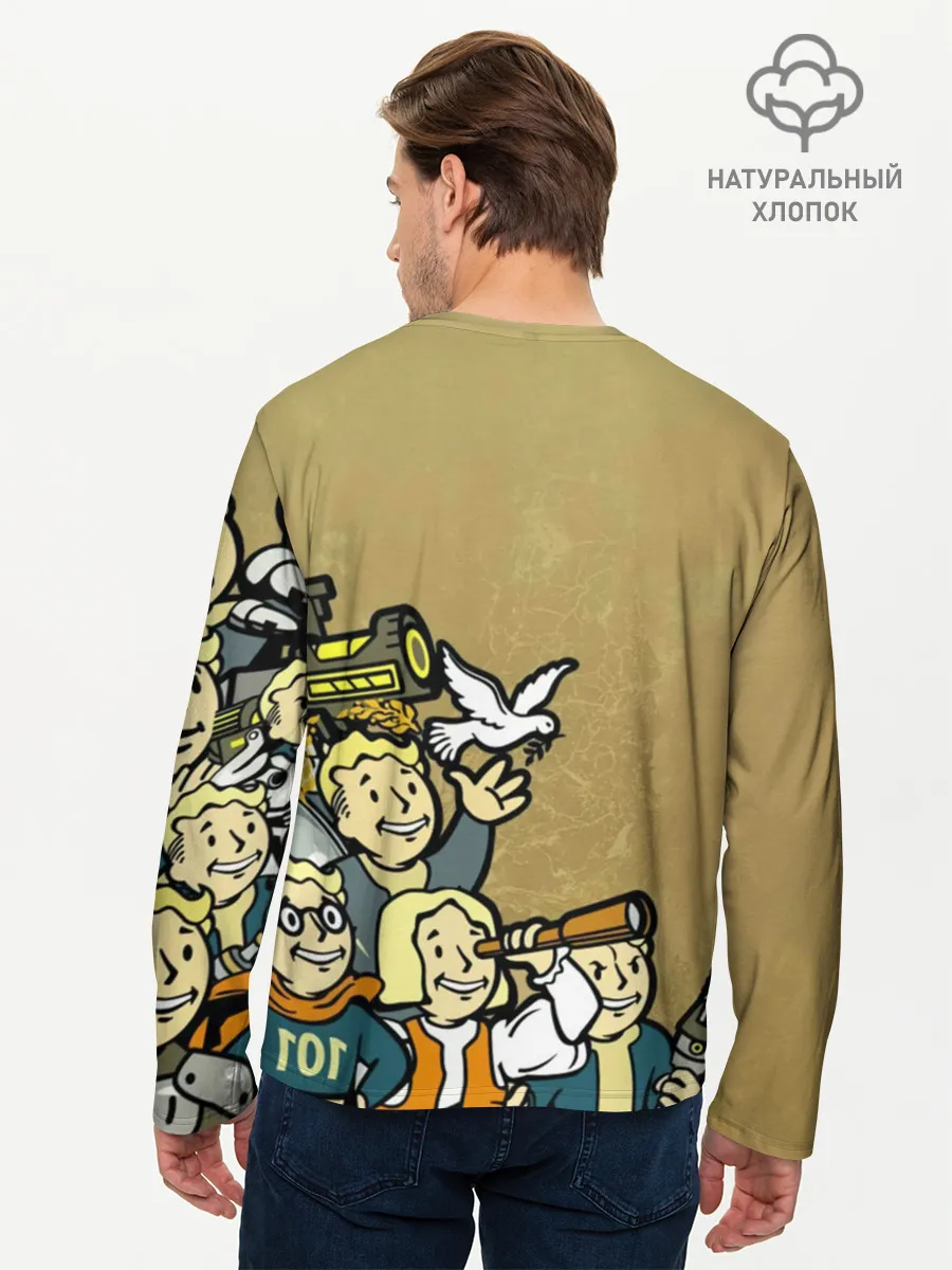 Мужской лонгслив базовый / Волтбои