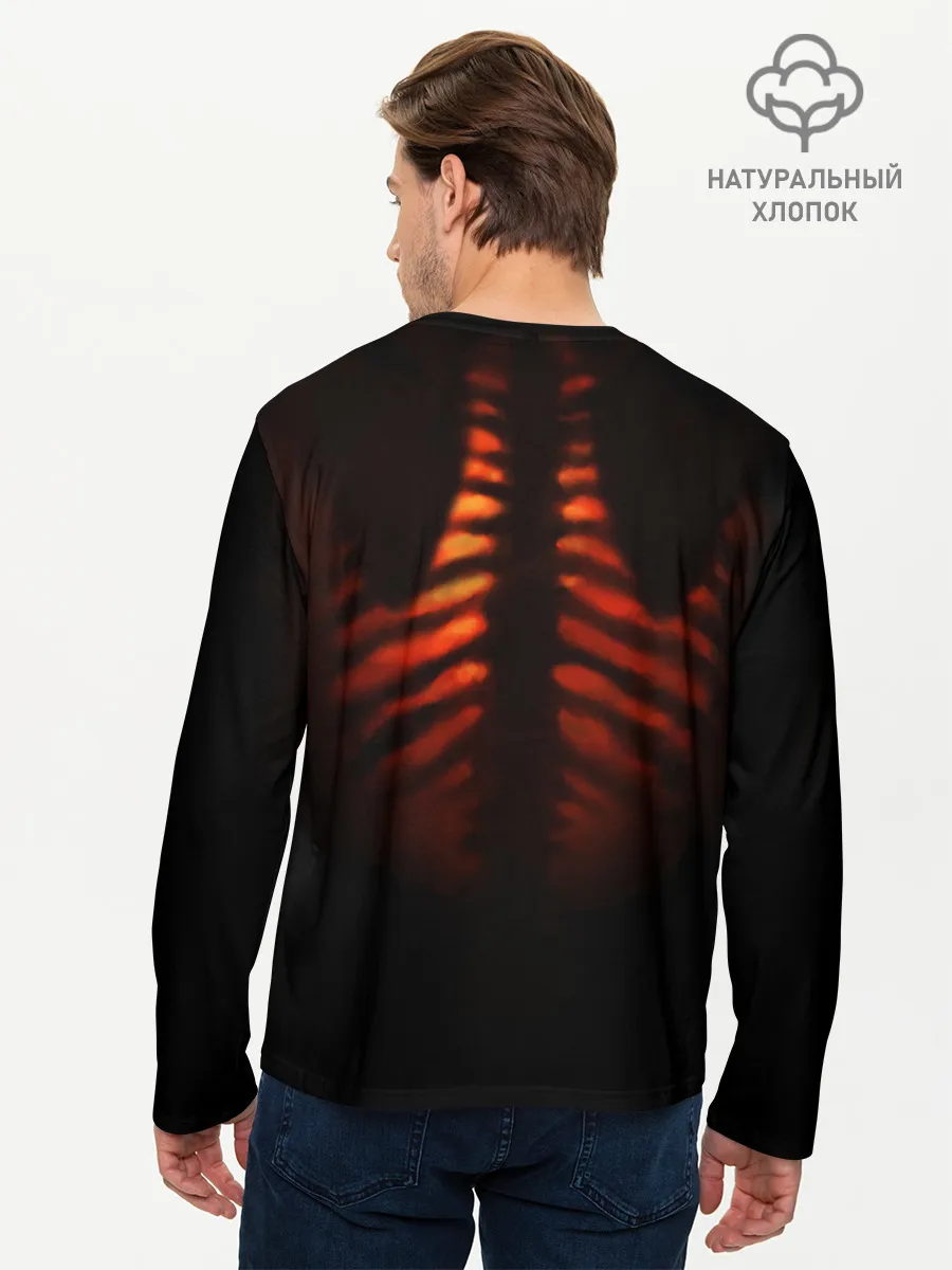 Мужской лонгслив базовый / Тепло души