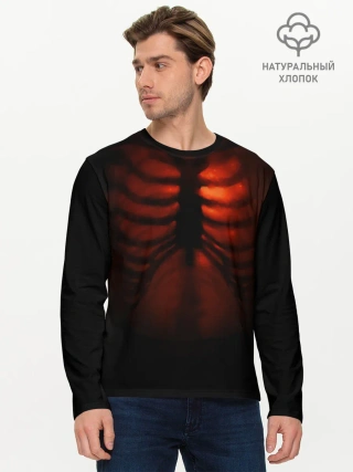 Мужской лонгслив базовый / Тепло души