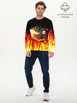 Мужской лонгслив базовый / ТАНДЖИРО