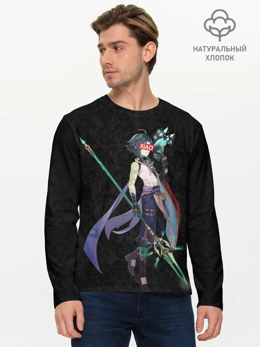 Мужской лонгслив базовый / Genshin Impact XIAO