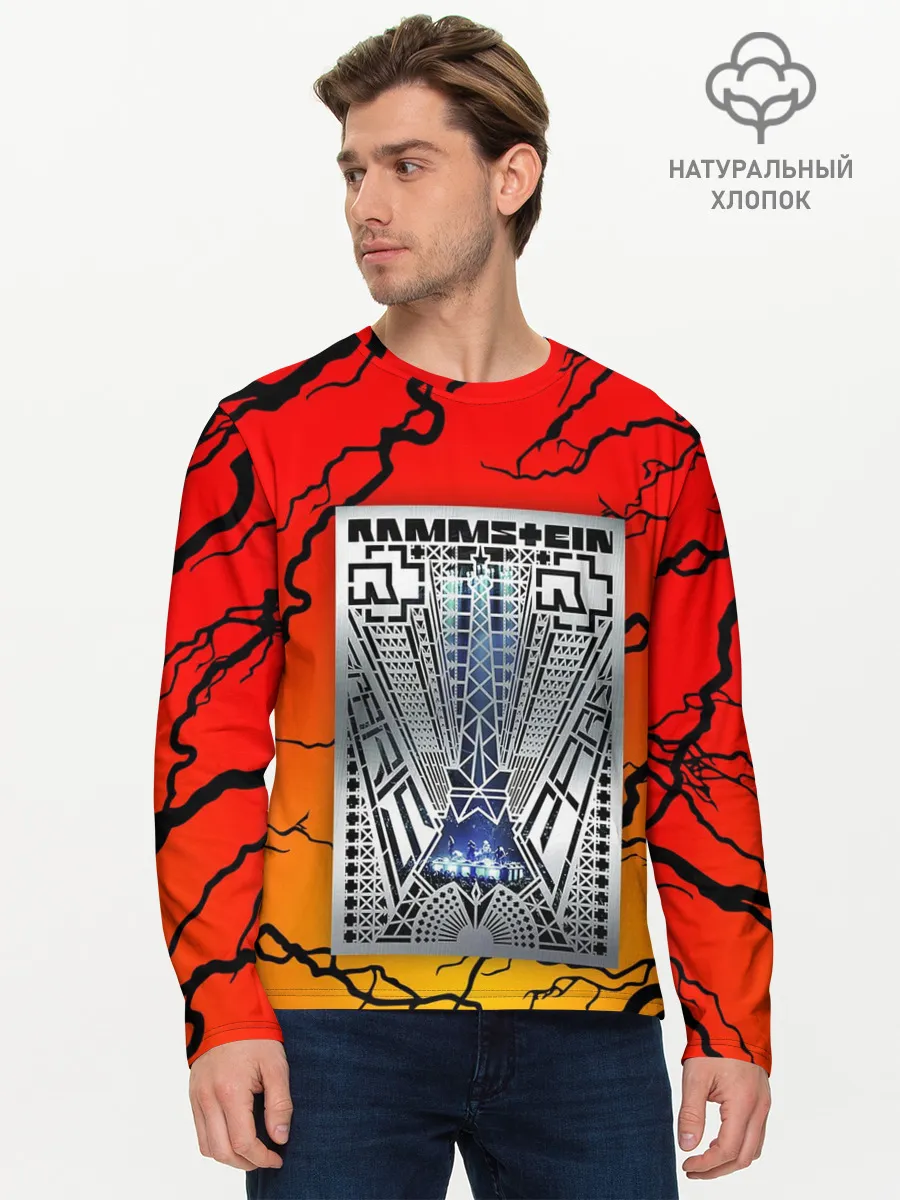 Мужской лонгслив базовый / RAMMSTEIN