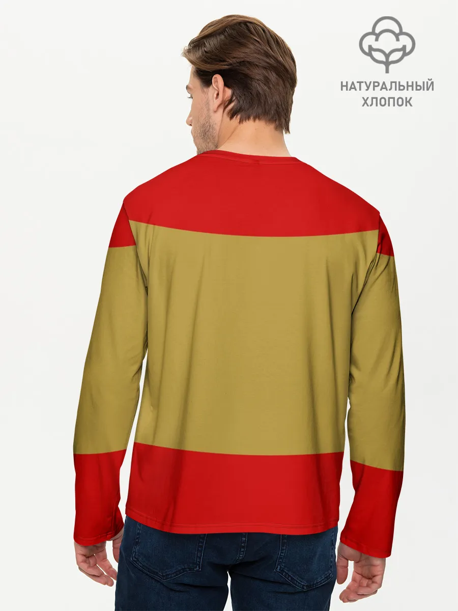 Мужской лонгслив базовый / Я русский / Russian man