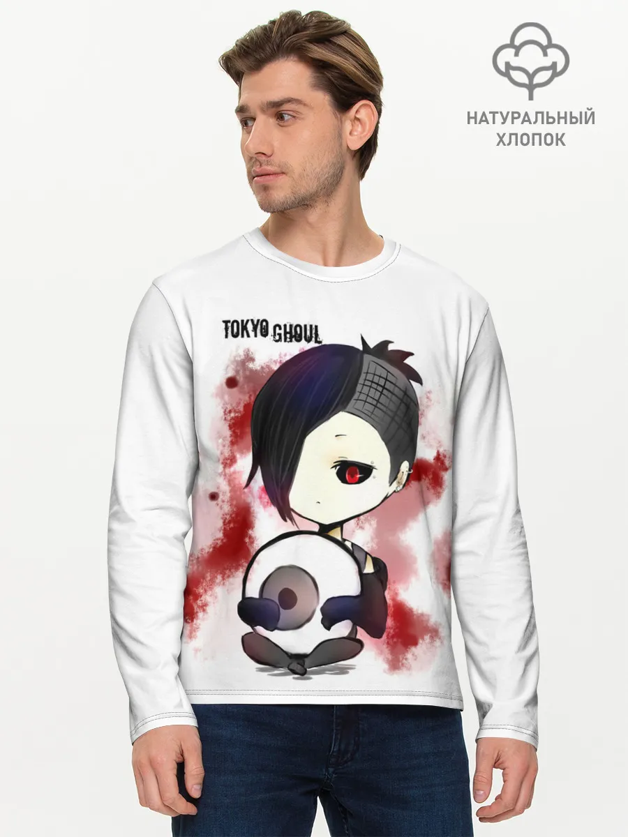 Мужской лонгслив базовый / Милашка Ута