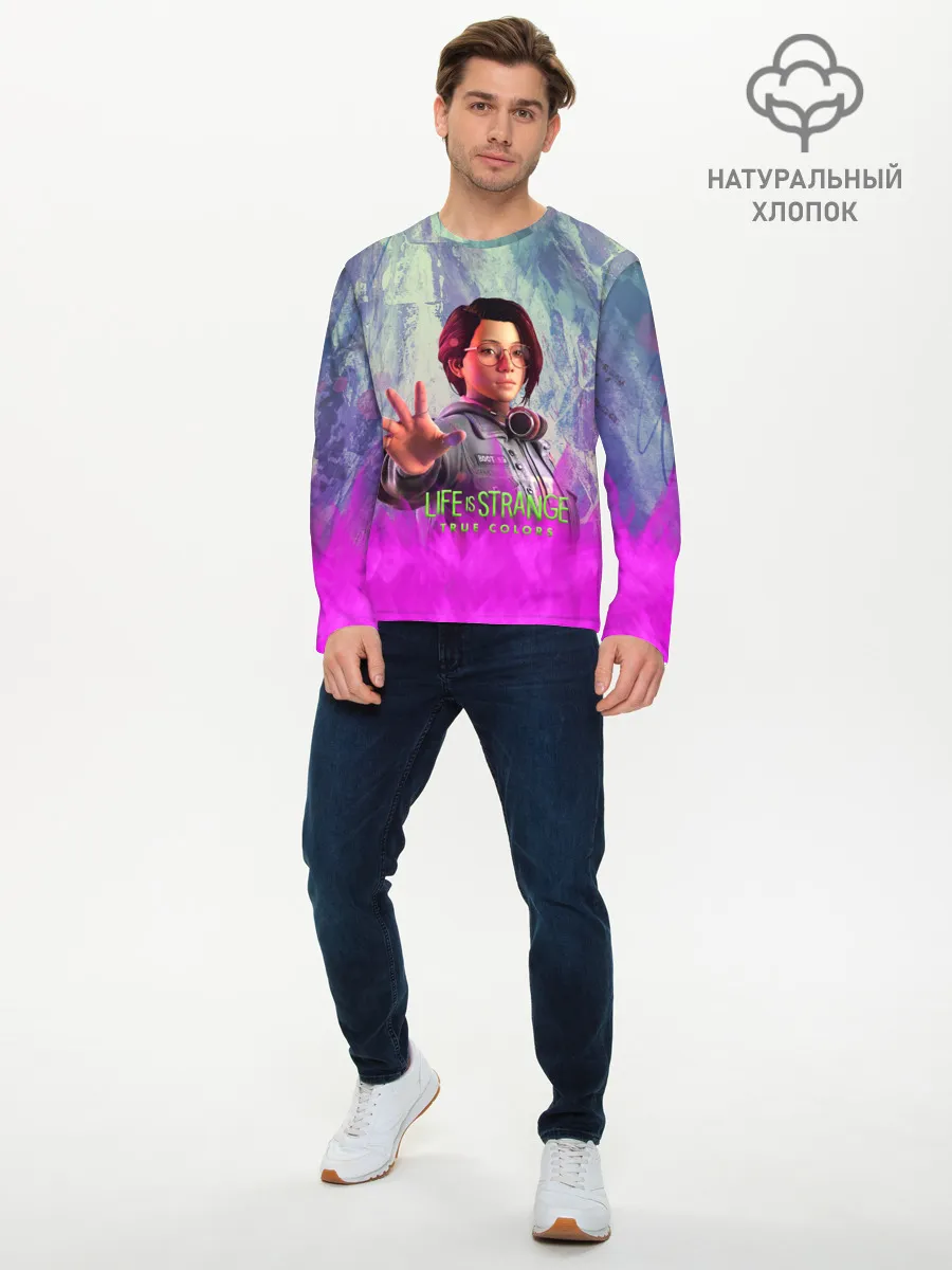 Мужской лонгслив базовый / Life is Strange True Colors