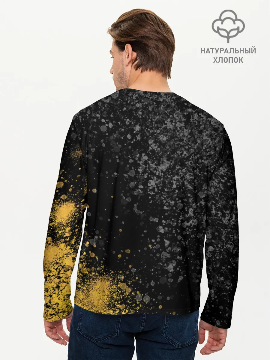 Мужской лонгслив базовый / Renault | Брызги