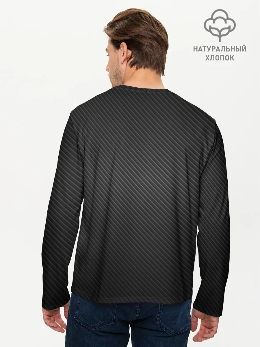 Мужской лонгслив базовый / Renault