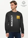 Мужской лонгслив базовый / Renault