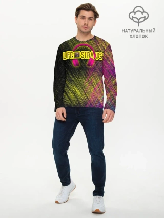Мужской лонгслив базовый / Life is strange true color