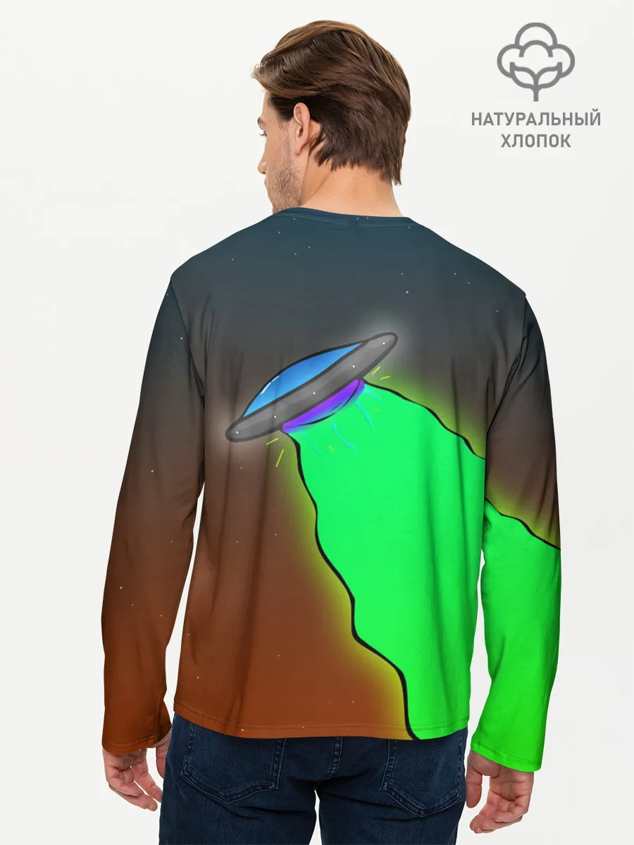 Мужской лонгслив базовый / НЛО