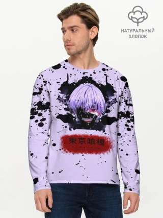 Мужской лонгслив базовый / Канеки Кан