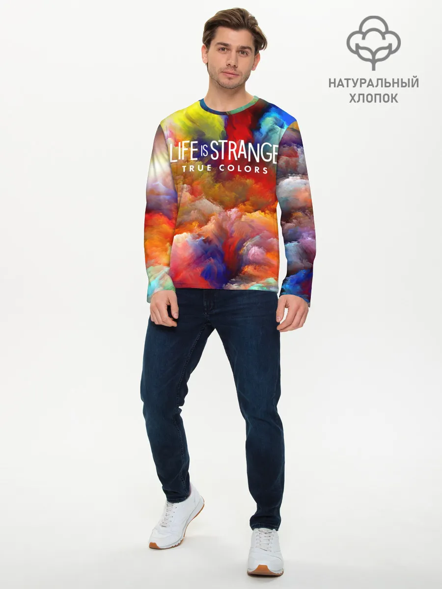Мужской лонгслив базовый / Life is Strange True Colors