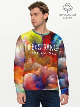 Мужской лонгслив базовый / Life is Strange True Colors