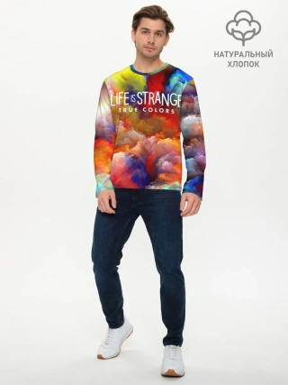 Мужской лонгслив базовый / Life is Strange True Colors