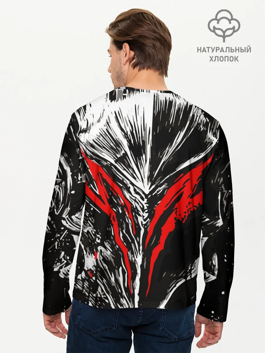 Мужской лонгслив базовый / BERSERK mask