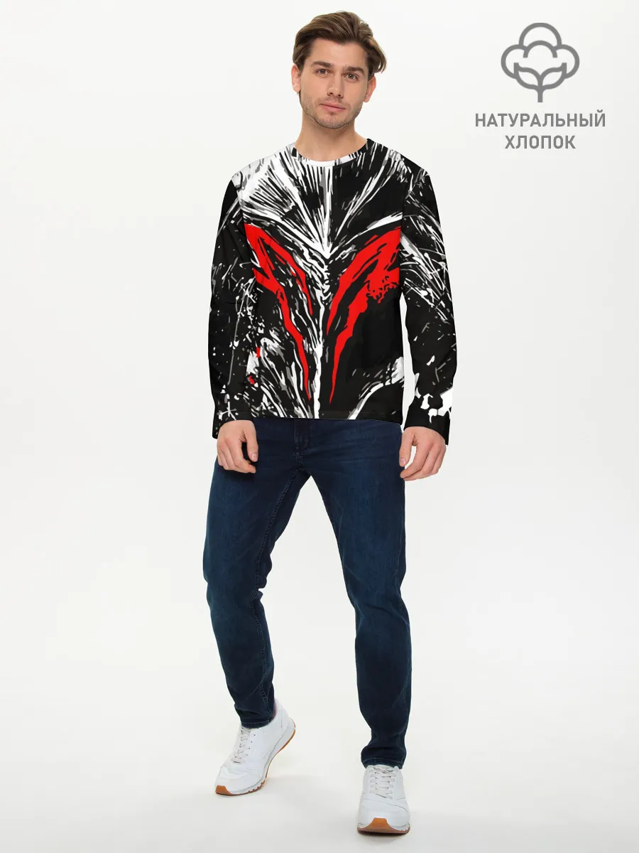 Мужской лонгслив базовый / BERSERK mask