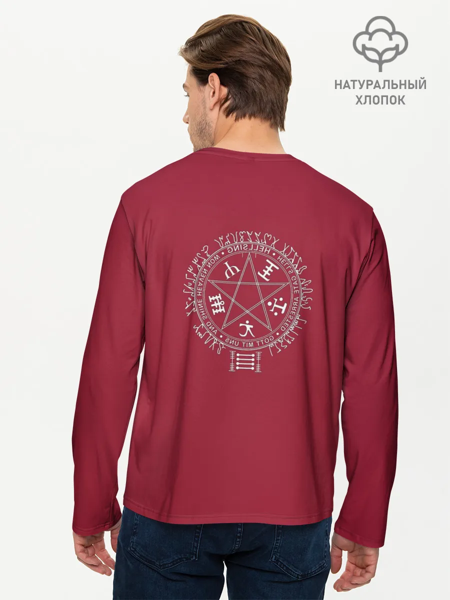 Мужской лонгслив базовый / Алукард