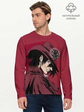 Мужской лонгслив базовый / Алукард