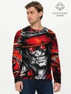 Мужской лонгслив базовый / ALUCARD IN RED