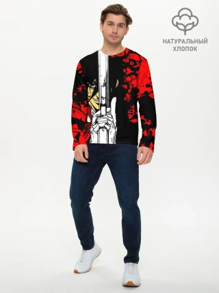 Мужской лонгслив базовый / Алукард - Хеллсинг