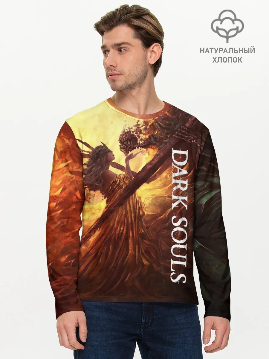 Мужской лонгслив базовый / Нито повелитель могил