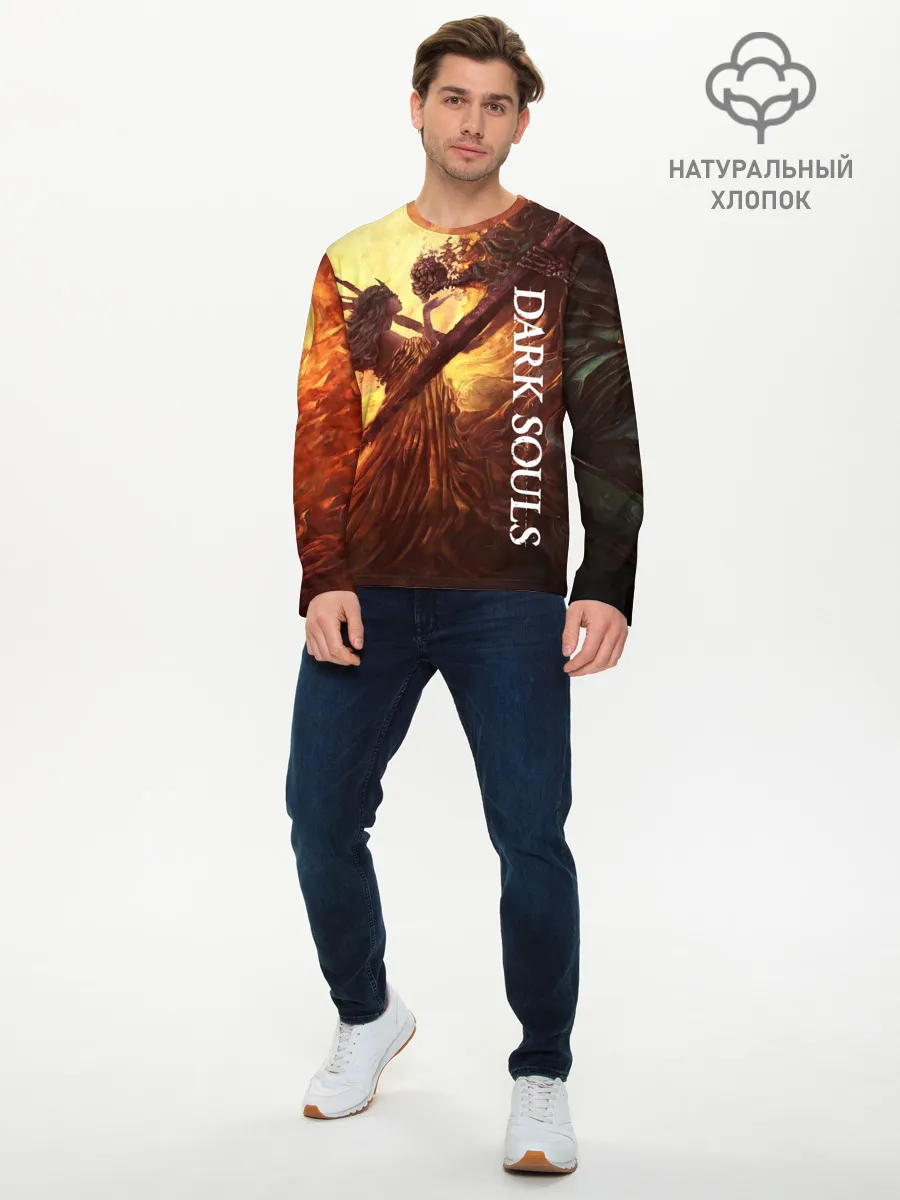 Мужской лонгслив базовый / Нито повелитель могил