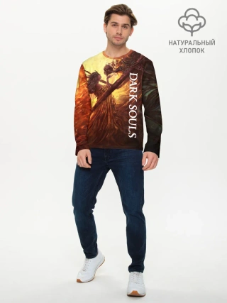 Мужской лонгслив базовый / Нито повелитель могил