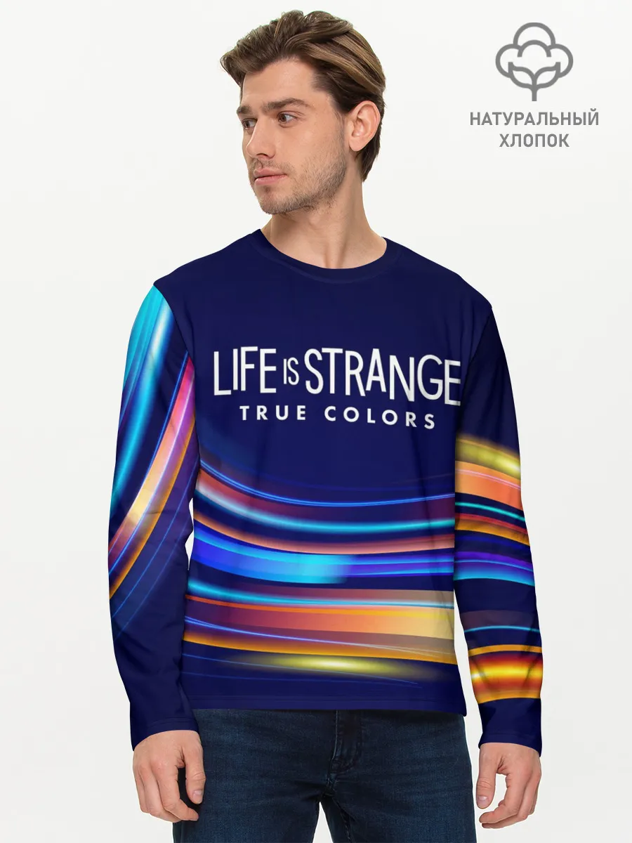 Мужской лонгслив базовый / Life is Strange: True Colors