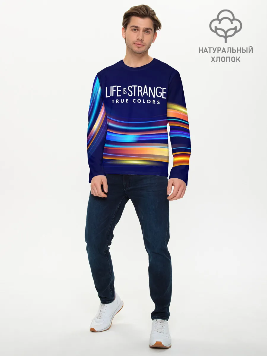 Мужской лонгслив базовый / Life is Strange: True Colors