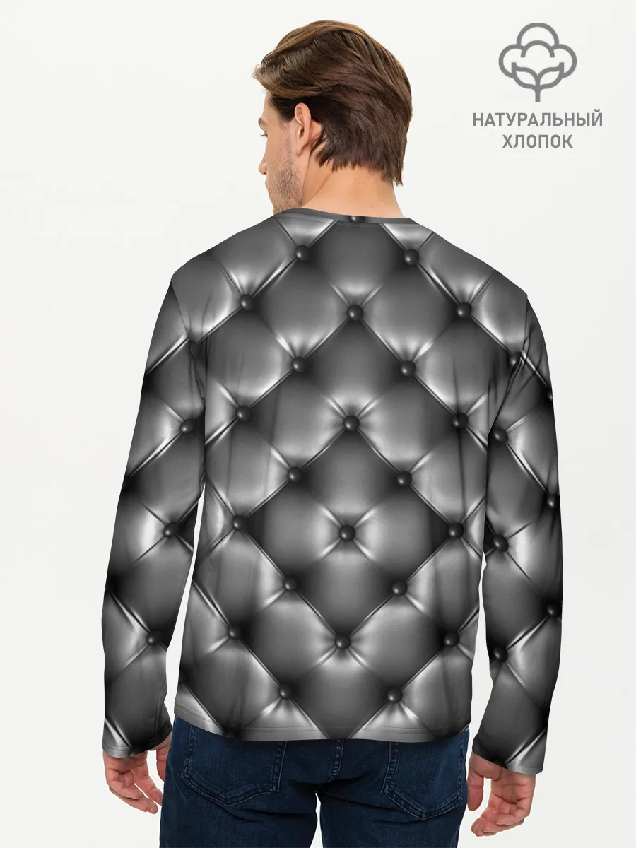 Мужской лонгслив базовый / Мебельная Обшивка