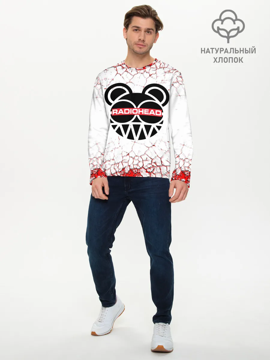 Мужской лонгслив базовый / radiohead.
