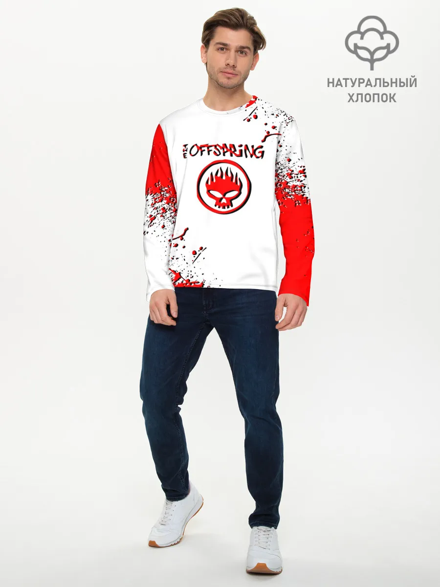 Мужской лонгслив базовый / offspring