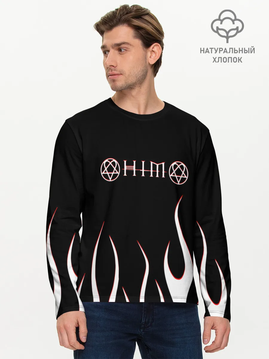 Мужской лонгслив базовый / HIM.