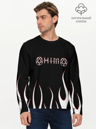 Мужской лонгслив базовый / HIM.