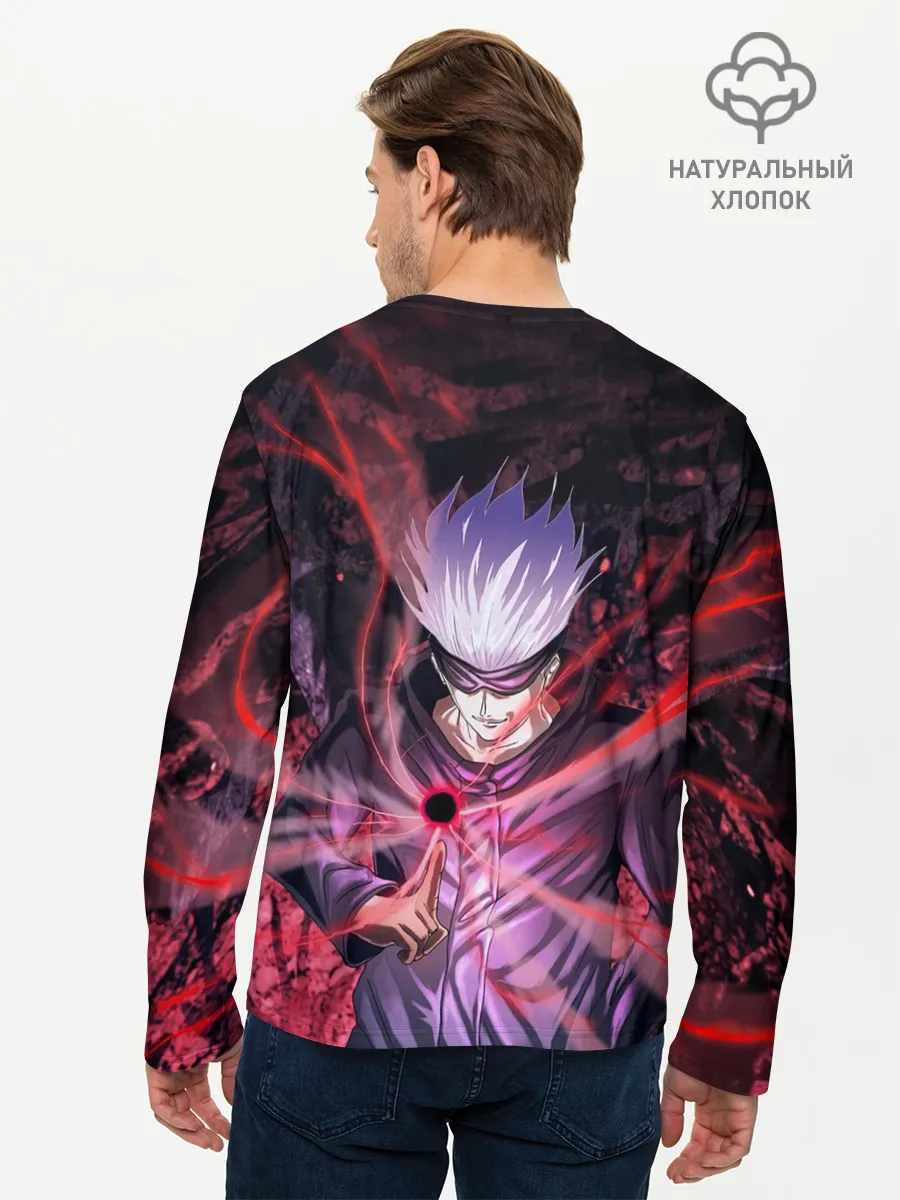 Мужской лонгслив базовый / Satoru Gojo | Jujutsu Kaisen