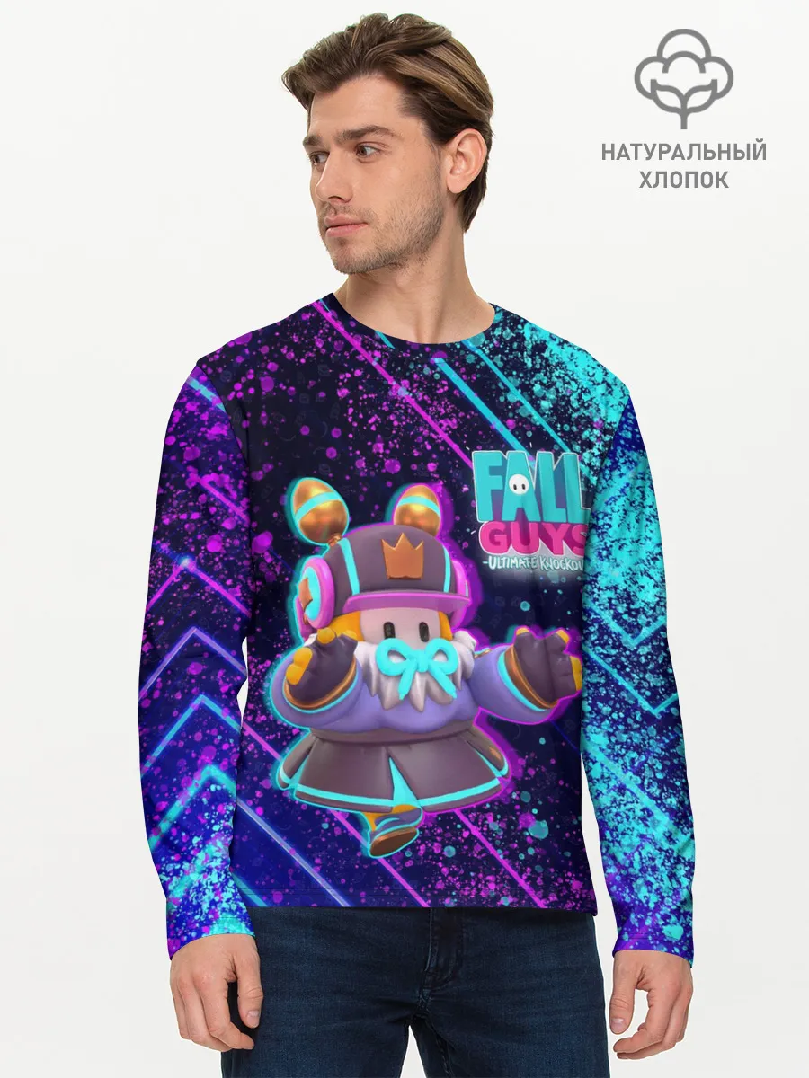 Мужской лонгслив базовый / Fall Guys | Season 4