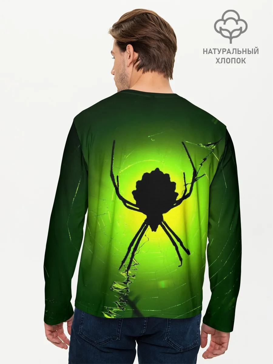Мужской лонгслив базовый / Паук | Spider