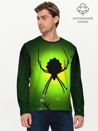 Мужской лонгслив базовый / Паук | Spider