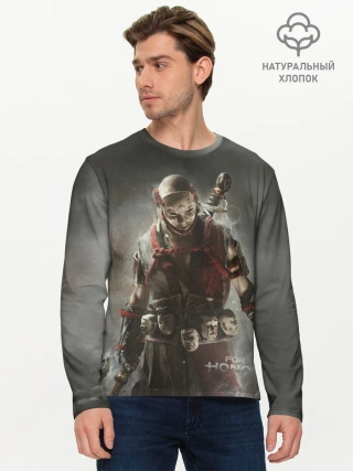 Мужской лонгслив базовый / For Honor