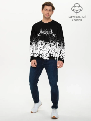 Мужской лонгслив базовый / mayhem