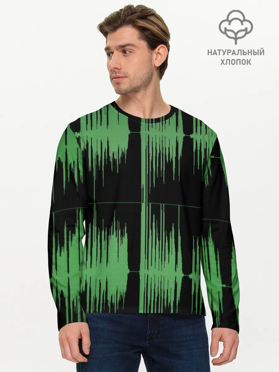Мужской лонгслив базовый / AUDIOWAVE